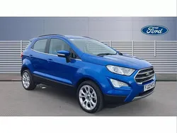 Blue Used 2022 Ford Ecosport Titanium SUV | £12,705 (Fair price)