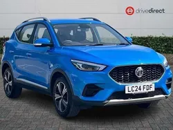 Blue Used 2023 MG ZS Excite Sedan | £13,650 (Fair price)