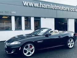 Ebony black Used 2012 Jaguar XK Portfolio Cabriolet | £20,990 (Fair price)