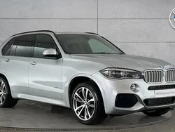 Silver Used 2018 BMW X5 M Sport SUV | £25,795 (Fair price)