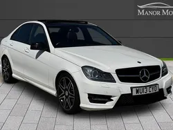 White Used 2013 Mercedes C220 AMG Sedan | £8,300 (A bit pricey)