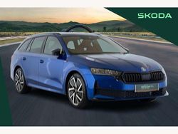 Race blue New 2025 Skoda Octavia SportLine Estate | £32,690 (Expensive)