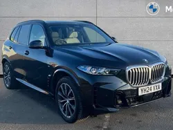 Black sapphire Used 2024 BMW X5 M Sport SUV | £58,461 (Fair price)