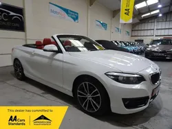 White Used 2018 BMW 218 Sport Line Cabriolet | £13,250 (Fair price)