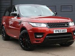 Red Used 2013 Land Rover Range Rover Sport Autobiography Dynamic SUV | £15,995 (A bit pricey)