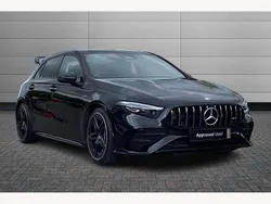 Black Used 2024 Mercedes A35 AMG Premium Plus Hatchback | £38,991 (Fair price)