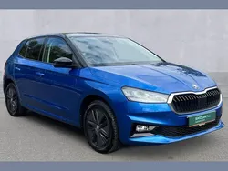 Race blue metallic black magic pearl effect Used 2025 Skoda Fabia Colour Edition Hatchback | £17,990 (Fair price)