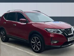 Red Used 2021 Nissan X-Trail Tekna SUV | £20,728 (Fair price)