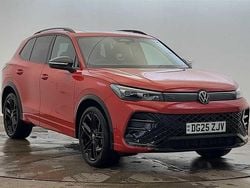 Red New 2025 VW Tiguan R-line SUV | £37,444 (Good price)