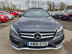 Grey Used 2016 Mercedes C220 AMG Line Premium Plus Sedan | £12,000 (A bit pricey)