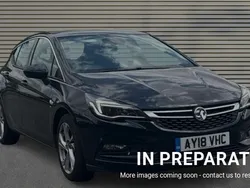Blue Used 2018 Vauxhall Astra SRi Hatchback | £9,191 (Fair price)