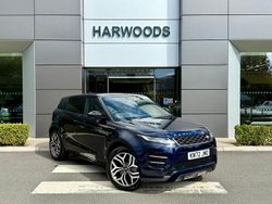 Blue Used 2022 Land Rover Range Rover evoque HSE Dynamic Estate | £34,590