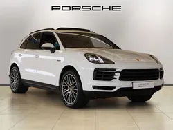 White Used 2022 Porsche Cayenne Platinum Edition SUV | £64,995 (A bit pricey)