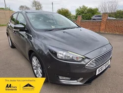 Grey Used 2017 Ford Focus Titanium Hatchback | £7,995 (Good price)