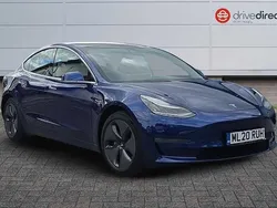 Blue Used 2020 Tesla Model 3 Long Range AWD Sedan | £16,000 (Fair price)