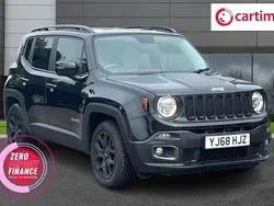Black Used 2018 Jeep Renegade Longitude SUV | £10,500 (Fair price)