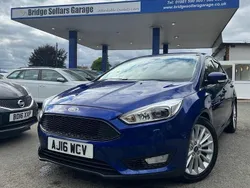 Blue Used 2016 Ford Focus Titanium X Hatchback | £8,995 (Fair price)
