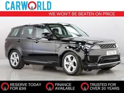 Black Used 2021 Land Rover Range Rover Sport HSE SUV | £33,747 (Good price)