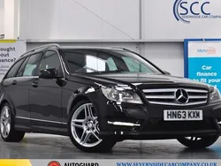 Black Used 2013 Mercedes C180 AMG Estate | £7,495 (Fair price)