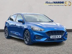 Blue Used 2018 Ford Focus ST-Line X Hatchback | £9,999 (Fair price)