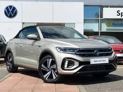 Silver New 2025 VW T-Roc Cabriolet R-line Cabriolet | £37,795 (Expensive)