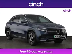 Blue Used 2022 Mercedes EQA250 AMG line SUV | £19,699 (Fair price)