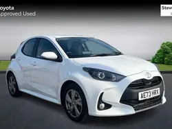 White Used 2024 Toyota Yaris Hybrid Hatchback | £17,700 (Good price)