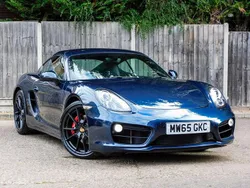 Blue Used 2015 Porsche Cayman S Coupe | £32,495