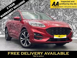 Red Used 2020 Ford Kuga ST-Line X SUV | £17,395 (Fair price)