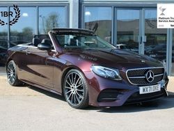 Red Used 2021 Mercedes E300 AMG line Cabriolet | £33,990 (Good price)