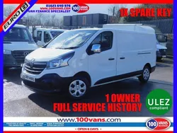 White Used 2021 Renault Trafic Business Van | £13,790 (Fair price)