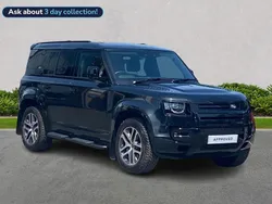 Black Used 2024 Land Rover Defender SUV | £63,651 (Good price)