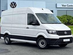 White New 2025 VW Crafter Van | £29,491 (Fair price)
