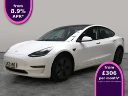 White Used 2021 Tesla Model 3 Long Range Sedan | £19,345 (Fair price)