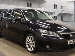 Black Used 2012 Lexus CT200h Hatchback | £7,162 (Fair price)