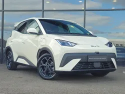 Apricity white New 2025 BYD Dolphin Comfort Hatchback | £24,600 (Expensive)