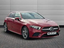 Red Used 2020 Mercedes A180 Executive Hatchback | £17,195 (Fair price)