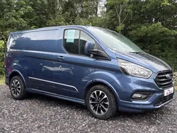 Blue Used 2022 Ford Transit Custom Sport Van | £20,980 (A bit pricey)
