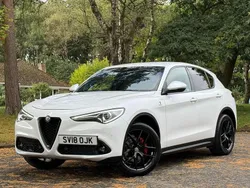 White Used 2018 Alfa Romeo Stelvio SUV | £15,495 (Expensive)