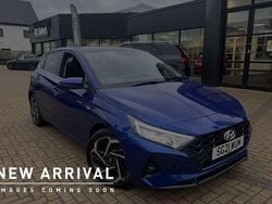 Blue Used 2021 Hyundai i20 Premium Hatchback | £12,800 (Fair price)