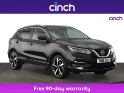 Black Used 2018 Nissan Qashqai Tekna SUV | £13,099 (A bit pricey)