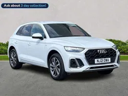 White Used 2021 Audi Q5 S-Line SUV | £28,852 (Fair price)