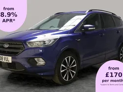 Blue Used 2018 Ford Kuga ST-Line SUV | £10,775 (Good price)