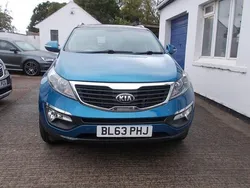 Blue Used 2014 Kia Sportage 2 SUV | £5,249 (Fair price)