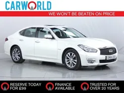 White Used 2017 Infiniti Q70 Premium Sedan | £12,400