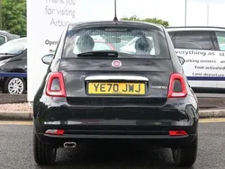 Black Used 2020 Fiat 500 Lounge Hatchback | £8,604 (Fair price)