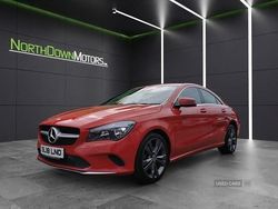 Red Used 2018 Mercedes CLA180 Sedan | £12,750 (Fair price)