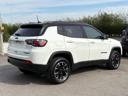 Alpine white Used 2024 Jeep Compass Trailhawk SUV | £26,995 (Expensive)