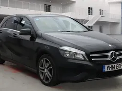 Black Used 2014 Mercedes A200 Hatchback | £6,630 (Fair price)