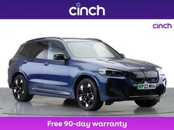 Blue Used 2022 BMW iX3 M Sport SUV | £32,499 (Fair price)